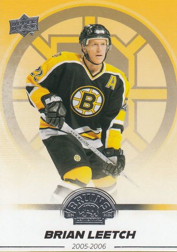 řadová karta BRIAN LEETCH 23-24 UD Boston Bruins Centennial číslo 74